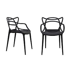 Комплект из 2-х стульев Masters чёрный - изображение 1