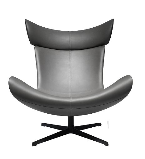 Кресло TORO серый, экокожа - изображение 2