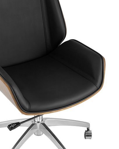 Кресло офисное TopChairs Crown черное - изображение 7