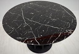 Стол обеденный Сохо F-1455, 120х120х75 см, черный мрамор - изображение 3