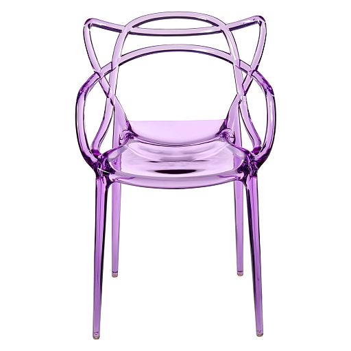 Комплект из 2-х стульев Masters прозрачный сиреневый - изображение 3